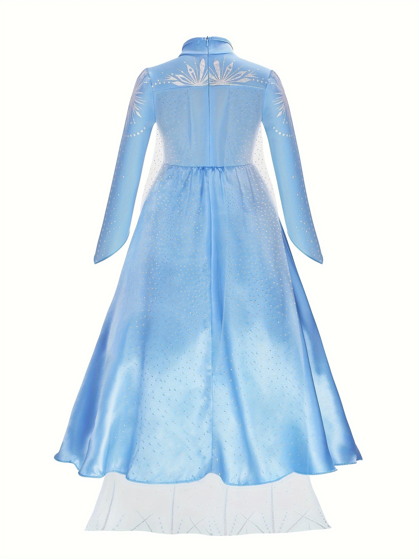 Princess Queen Elsa Dress Costume Kids