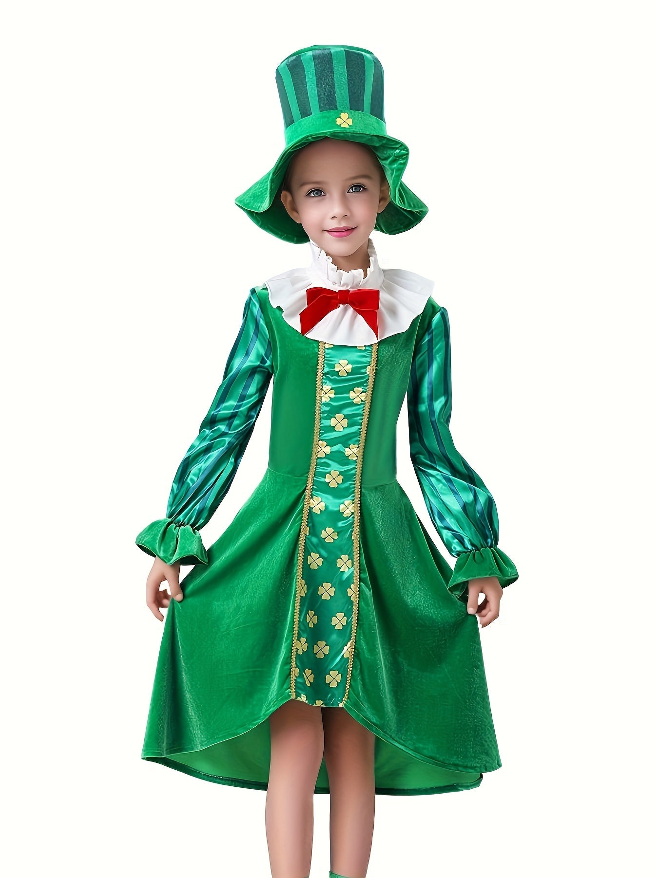 Leprechaun Costume Dress Kids