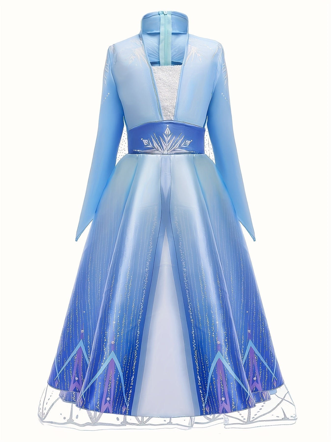 Princess Queen Elsa Dress Costume Kids