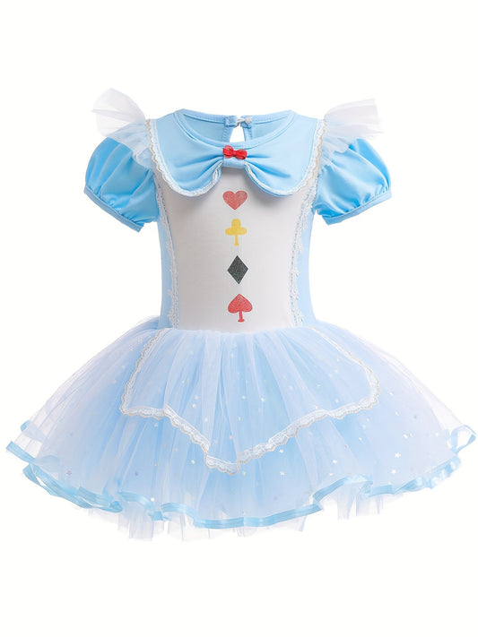 Alice in Wonderland Costume Tutu Dress Kids