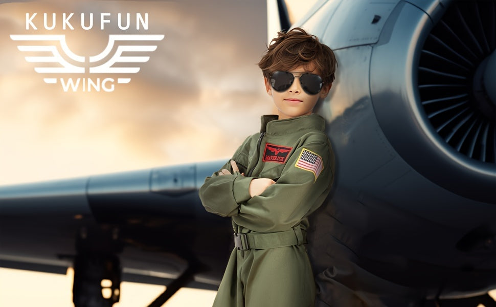 Pilot Costume Kids