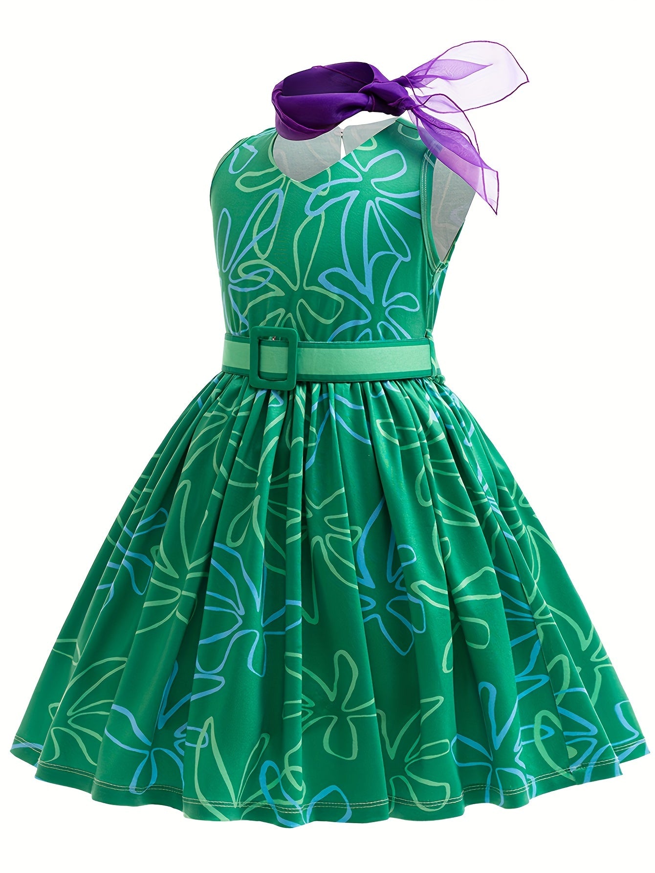 Inside Out Envy Costume Dress Kids