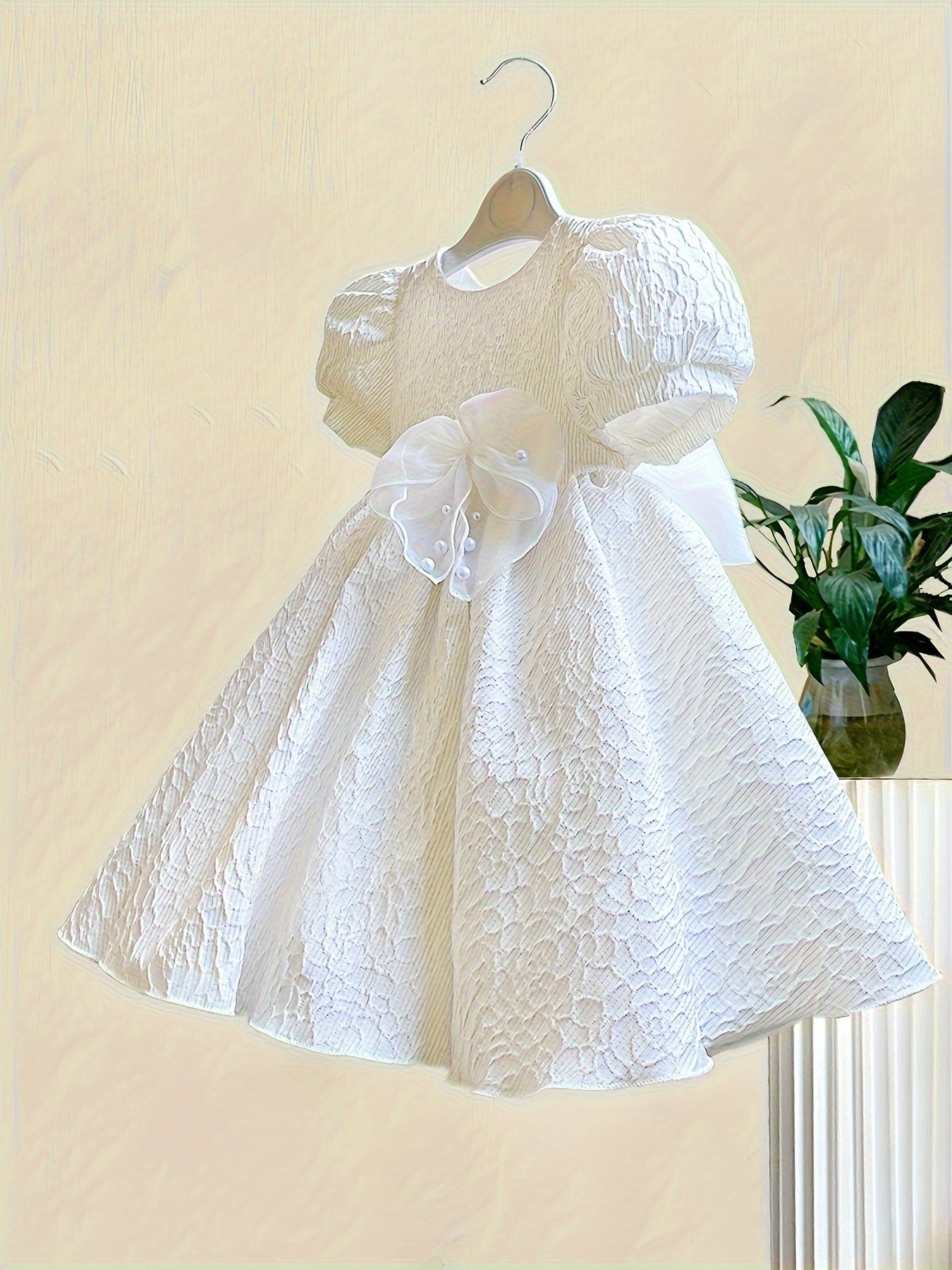 Princess Beauty Pagent Queen Bride Dress Kids