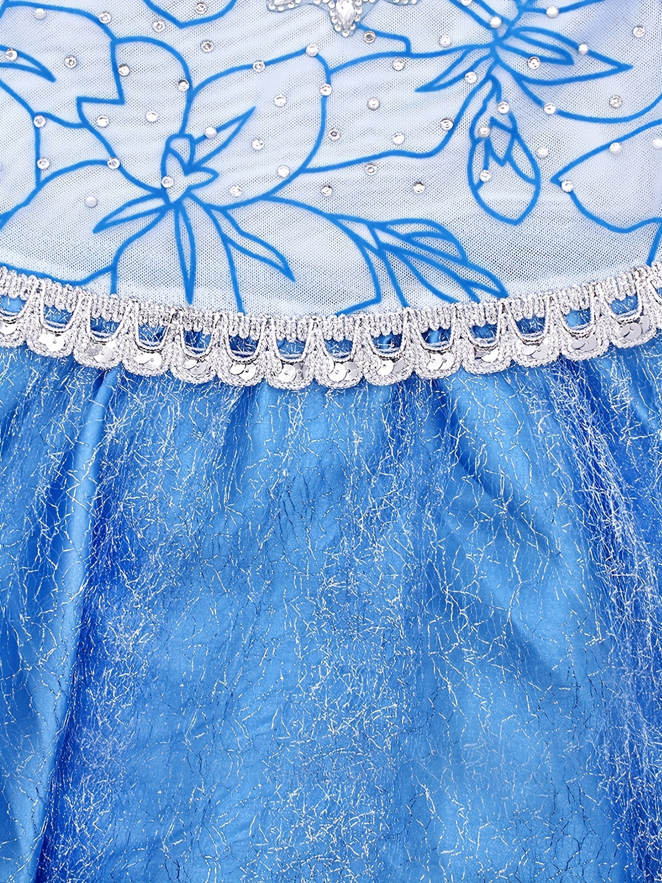 Princess Queen Elsa Costume Dress Kids