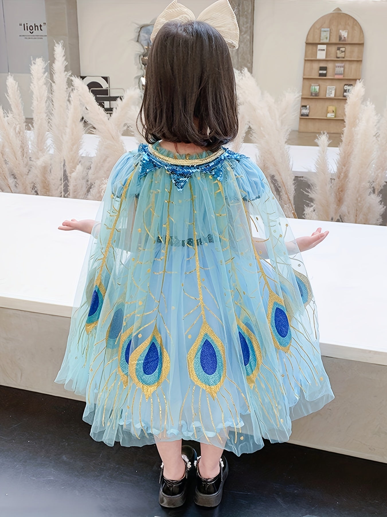 Peacock Cape Costume Kids