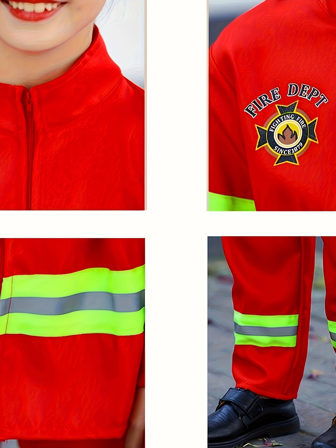 Fireman Costume Kids